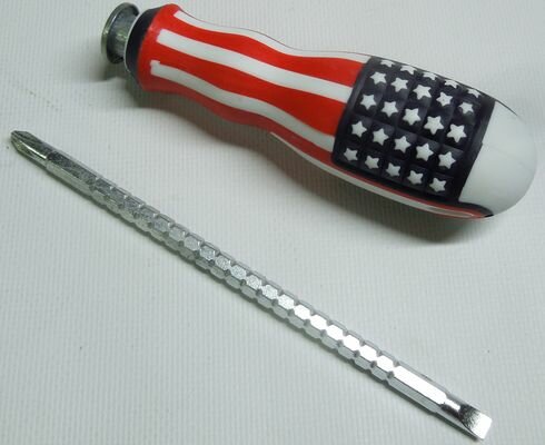 фото Отвертка комбинированная двухсторонняя с регулируемой длиной стержня PH2 Америка