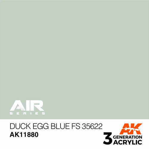 AK11880 Краска акриловая 3Gen Duck Egg Blue FS 35622