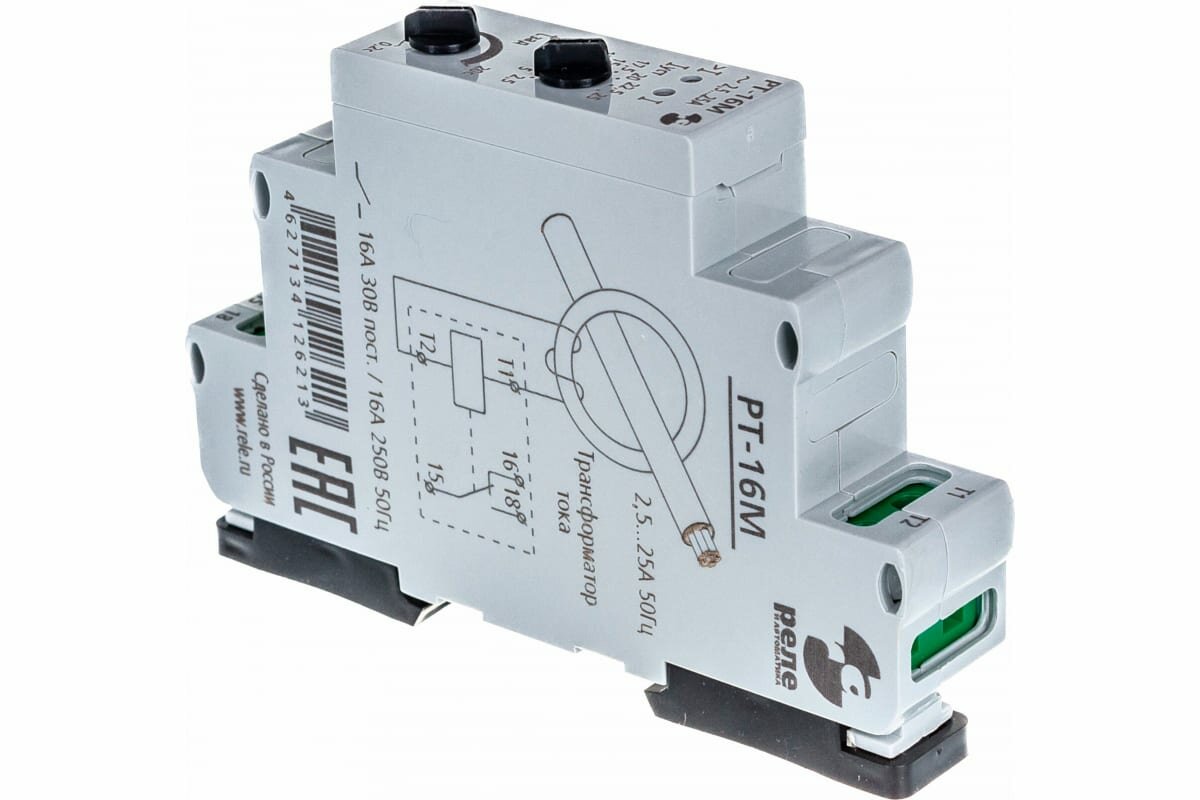 фото Реле и Автоматика Реле тока РТ-16М 2,5-25А /выносной датчик тока/ A8222-34126213