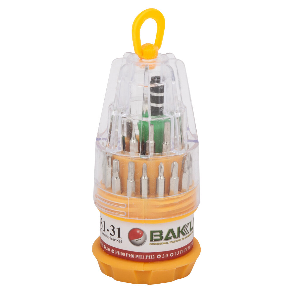 фото Набор отверток Baku BK-631-31 (стакан, 30 насадок)