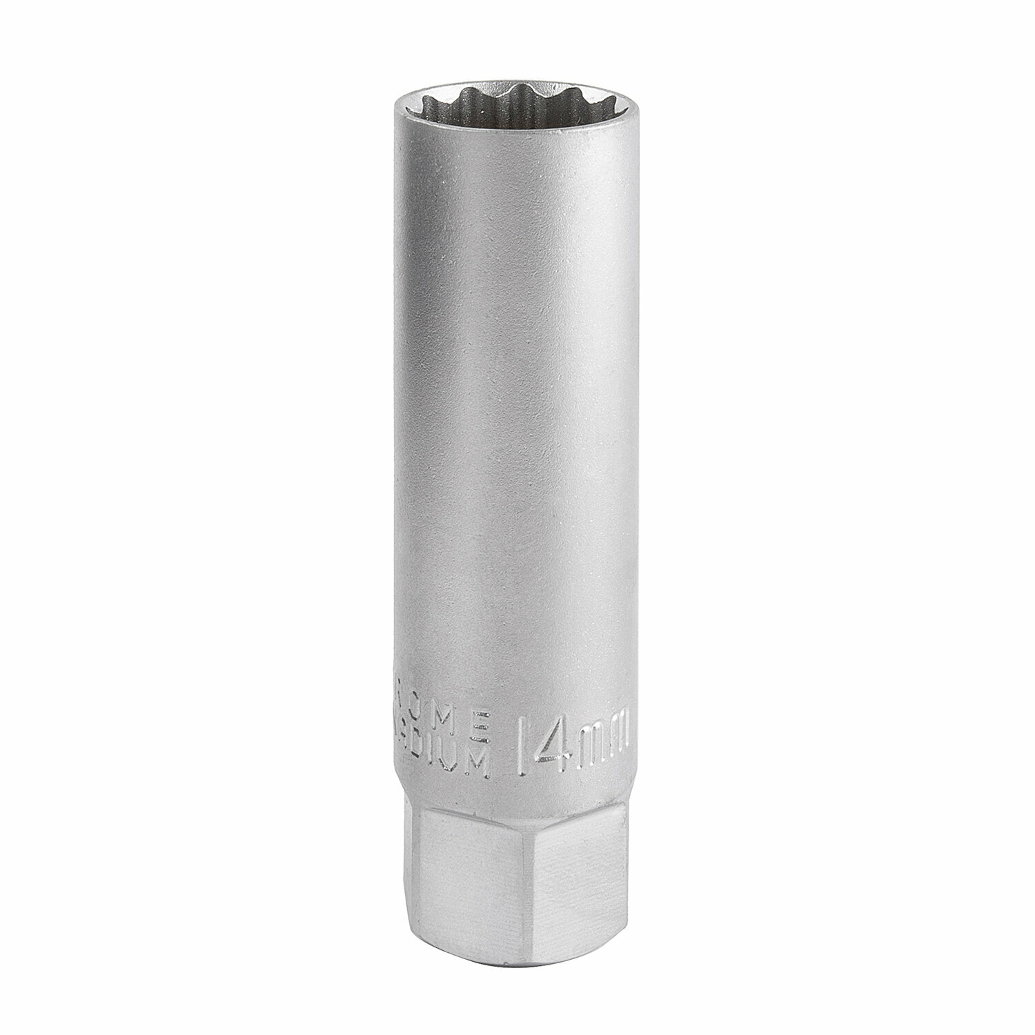 Головка свечная 12-гранная тонкостенная с магнитом (14 мм; 3/8") AV Steel AV-512714
