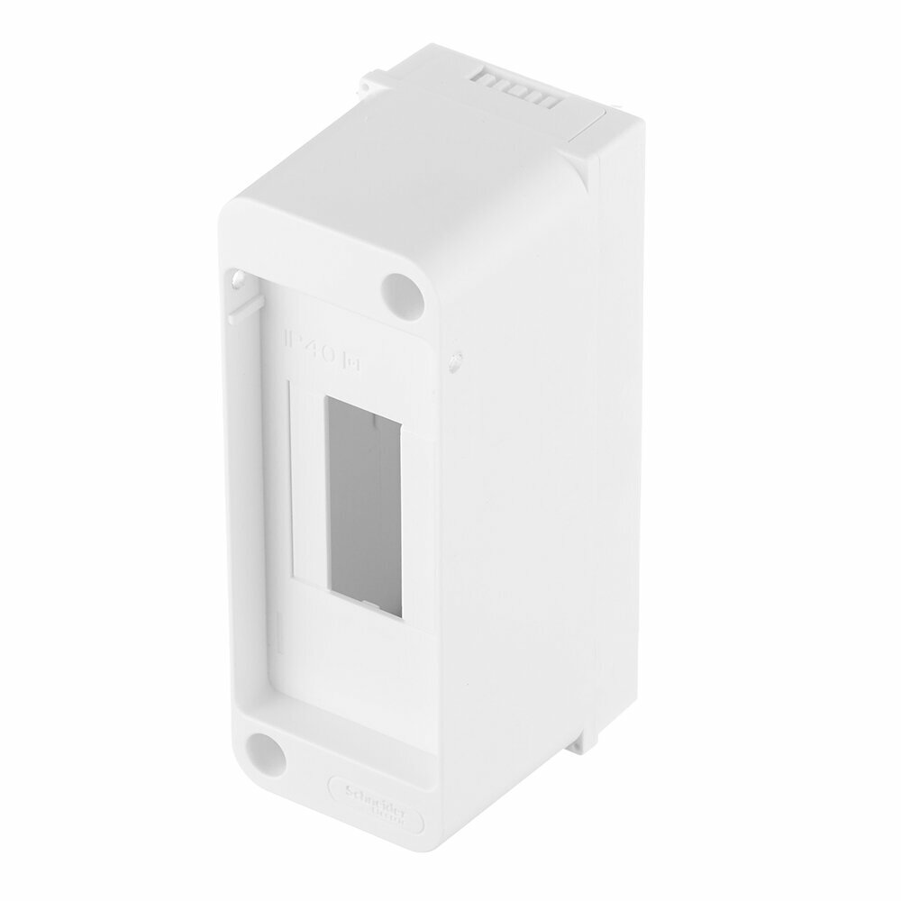 фото Щит распределительный навесной Systeme Electric City9 пластиковый IP40 140х70х55 мм 2 модуля белый