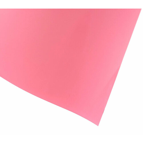 Пленка термотрансферная, ПУ, 80мкм (510мм x 1м) розовая пленка термотрансферная пу 80мкм 510мм x 1м серебряная