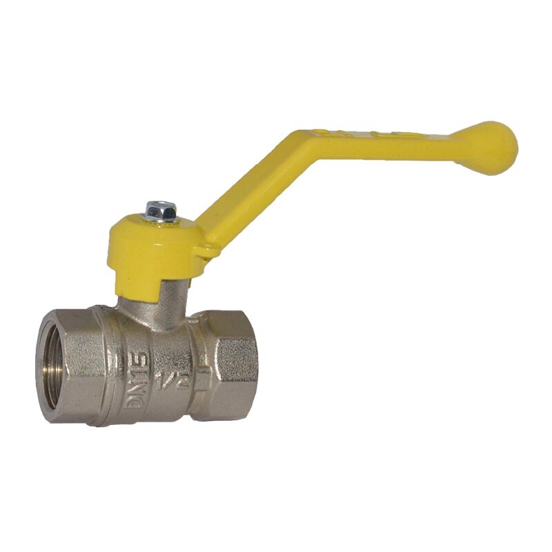 фото Кран шаровый PN40 1/2" В/В газовый, длинная ручка