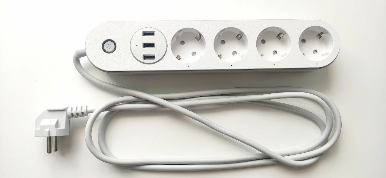 Умный электрический удлинитель с Алисой Tuya Power Strip