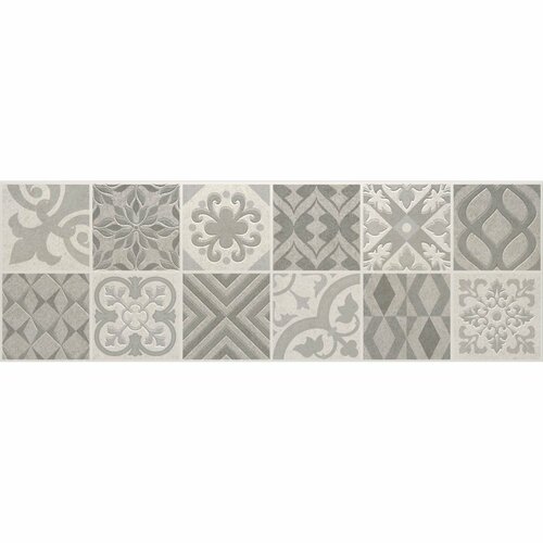 Настенная плитка AB Azulejos Benadresa Mosaico Vintage Silver 30x90 см (1.08 м2)