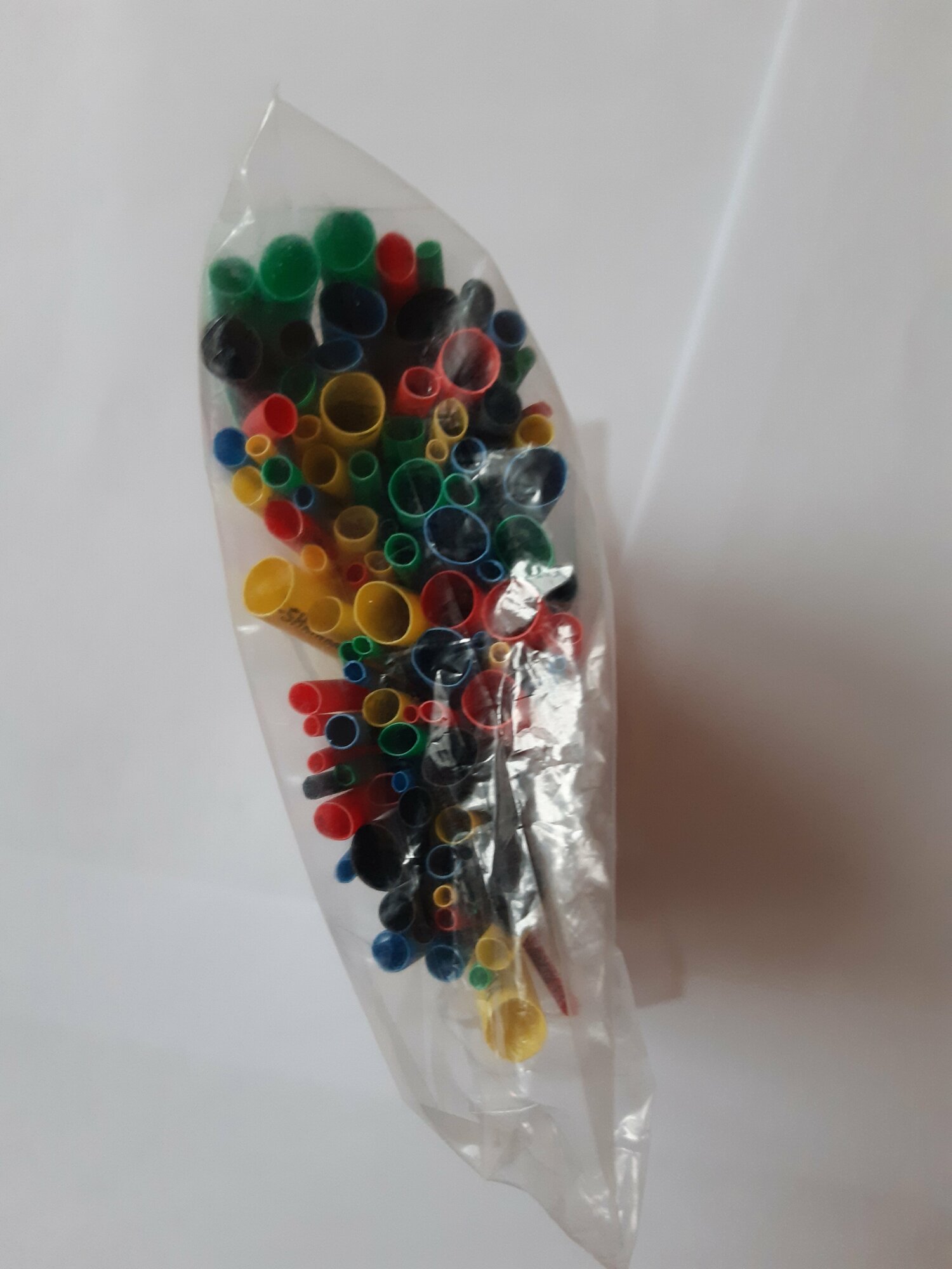 Термоусадка, набор 1.0-5.0мм 10см. упаковка 100шт. — фото 1