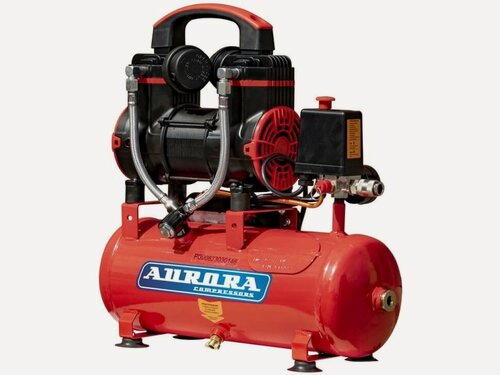 Изображение товара Компрессор Aurora Passat-8 Black (0.9 кВт, 170 л/мин, 7 л)