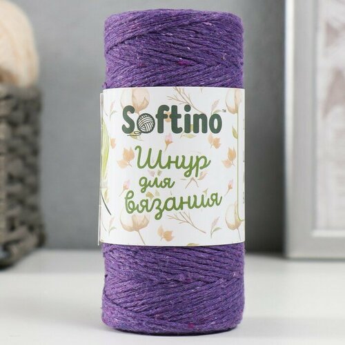 Шнур для вязания 100% хлопок, ширина 1мм 100м 80гр 