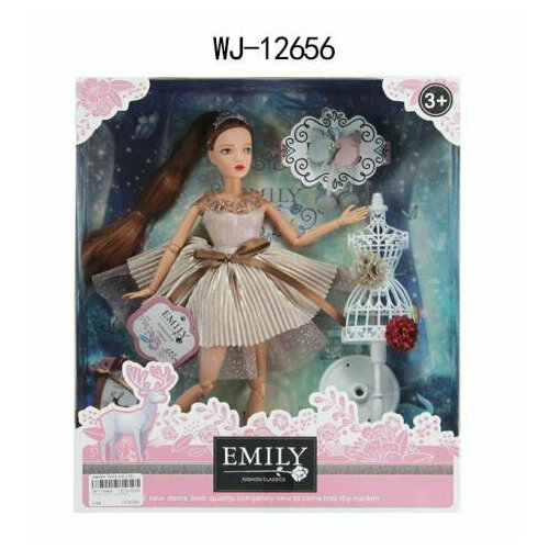 Кукла ABtoys 30см Emily. WJ-12656