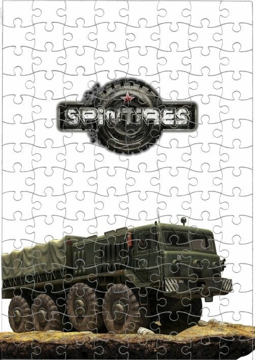 Пазл Spintires, Спинтайрес №8, А4