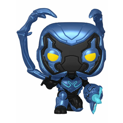 Фигурка Funko POP! Movies Blue Beetle Blue Beetle with Weapon (GW) (Exc) (1406) 73598 фигурка funko pop movies blue beetle blue beetle with weapon gw exc 1406 73598