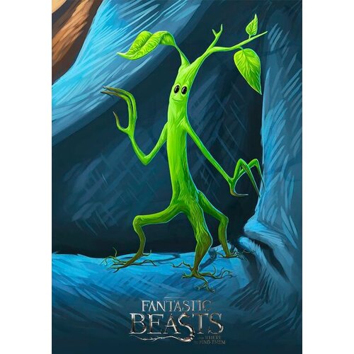 Плакат Fantastic Beasts, Фантастические твари №12, A2 металлический плакат с изображением клуба бара настенная пещера ретро декор для гаража оловянные плакаты с вывесками