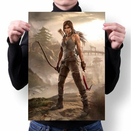 Плакат Расхитительница гробниц, Tomb Raider №7, А3