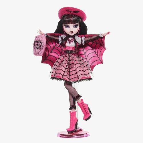 Кукла Monster High Haunt Couture Draculaura Doll (Монстер Хай Высокая Призрачная мода Дракулаура) кукла школа монстров дракулаура буникальные танцы monster high dance the fright away draculaura dnx33 mattel