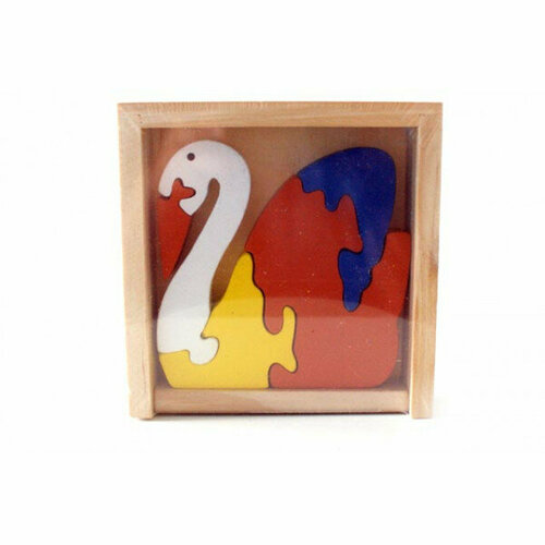 Пазл деревянный Лебедь TONGDE