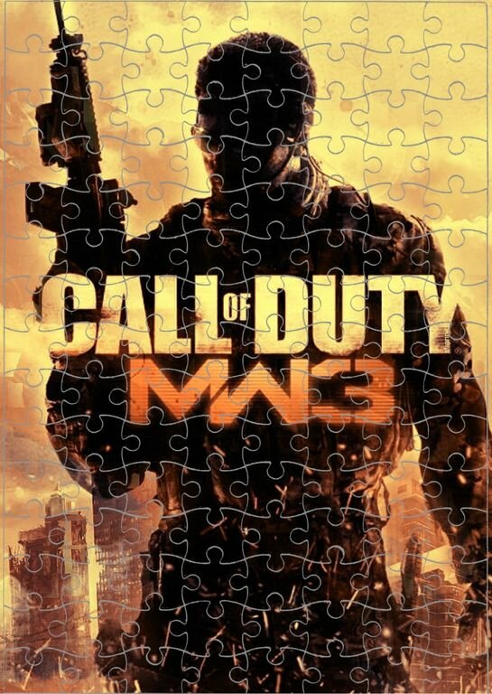 Пазл Call of Duty, Кол оф Дьюти №6, А4