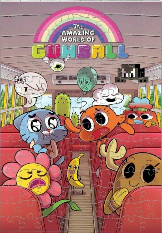 Пазл Удивительный мир Гамбола, The Amazing World of Gumball №3,