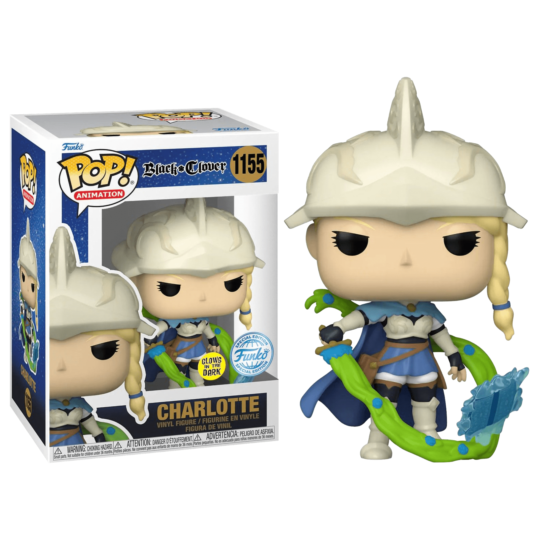 Фигурка Funko POP Charlotte Roselei (Эксклюзив Chalice Collectibles) из аниме Black Clover 1155