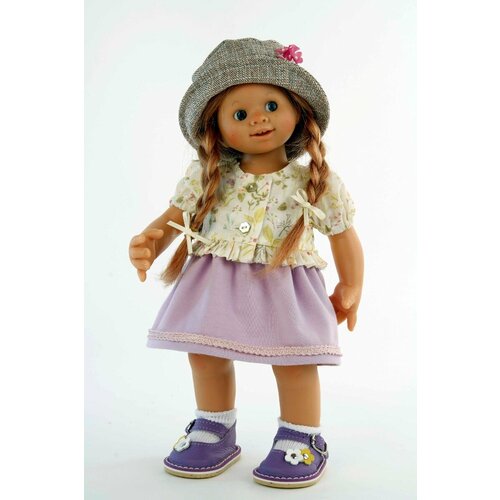 Кукла Schildkrot Frieda Muller-Wichtel (Шильдкрет Фрида Мюллер-Вихтель в шляпке)