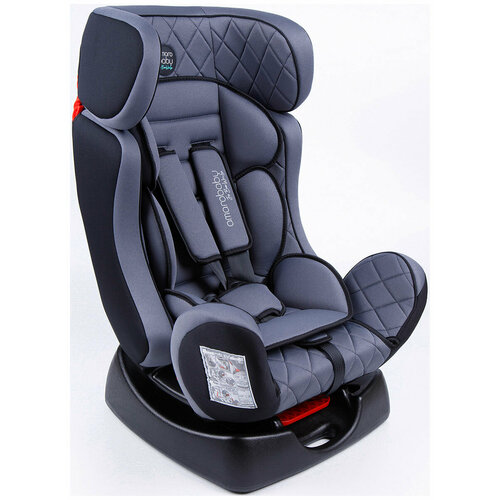 Автокресло Amarobaby Professional, группа 0 /I/II, (серый/черный), AB212005PSCh/11