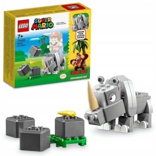 фото Конструктор LEGO ® Super Mario™ 71420 Rhino Rambi. Набор расширения