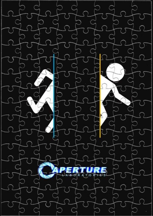 Пазл Portal 2, Портал 2 №4, А4