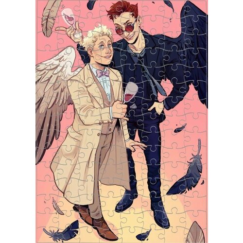 Пазл Благие знамения, Good Omens №1, А3