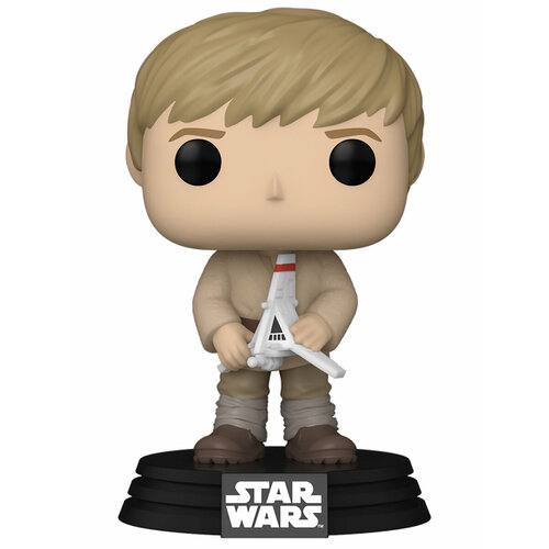 Фигурка Funko POP! Bobble Star Wars Obi-Wan Kenobi S2 Young Luke Skywalker (633) 67585 фигурка funko pop star wars valentines – luke skywalker with grogu bobble head 9 5 см