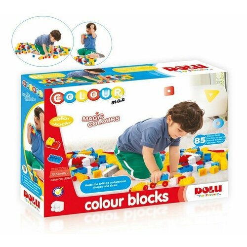 Конструктор Color Blocks 85 деталей xiaomi color fingertips blocks plus zjps031qi