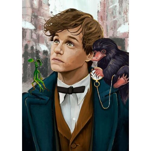 Плакат Fantastic Beasts, Фантастические твари №16, A4