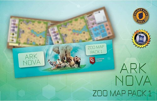 Набор новых карт зоопарков Ark Nova Map Pack 1 (на английском языке)