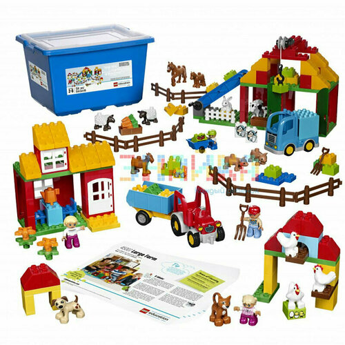 Набор Lego Большая ферма DUPLO 45007, 1853828