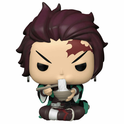 Фигурка Funko POP! Animation Demon Slayer Tanjiro w/Noodles (1304) 57346 фигурка funko pop animation demon slayer tanjiro w noodles