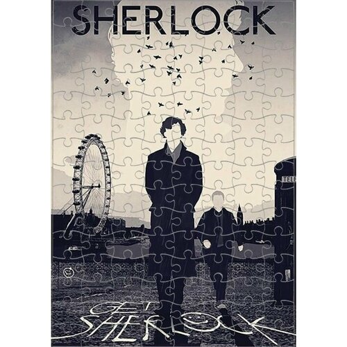 Пазл Шерлок, Sherlock №3, А4 пазл шерлок sherlock 8 а3