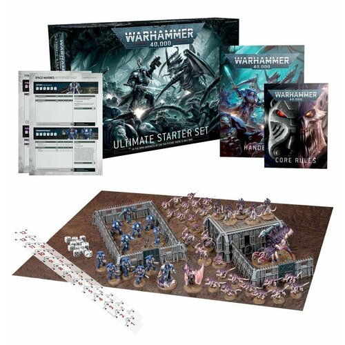 Набор миниатюр Warhammer 40000 Ultimate Starter Set (10 редакция) на английском языке