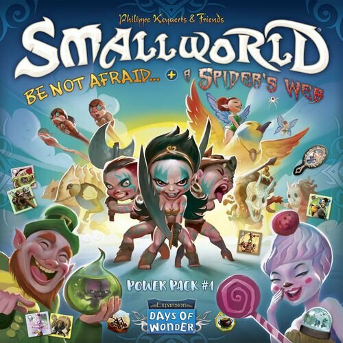 Small World: Be Not Afraid & A Spider Web (на английском языке) настольная игра small world power pack 2 cursed grand dames