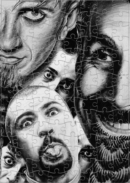 Пазл System of a Down, Систем оф а Даун №9, А4