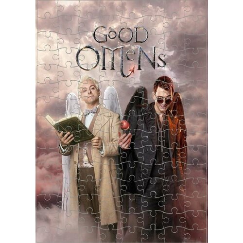 Пазл Благие знамения, Good Omens №8, А3