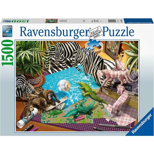 Пазл Ravensburger 1500 деталей: Приключение с оригами, 16822 zal пазл ravensburger 1500 деталей приключение с оригами 16822 zal