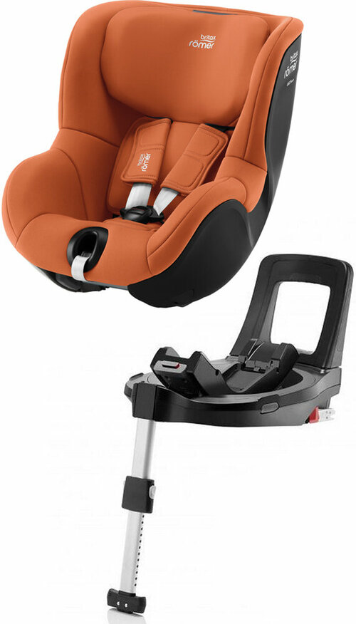 Britax Romer Dualfix 5Z i-Size с базой FLEX 5Z (Golden Cognac)