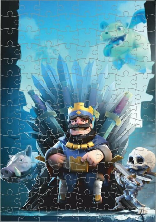 Пазл Clash Royale, Clash of Clans № 1
