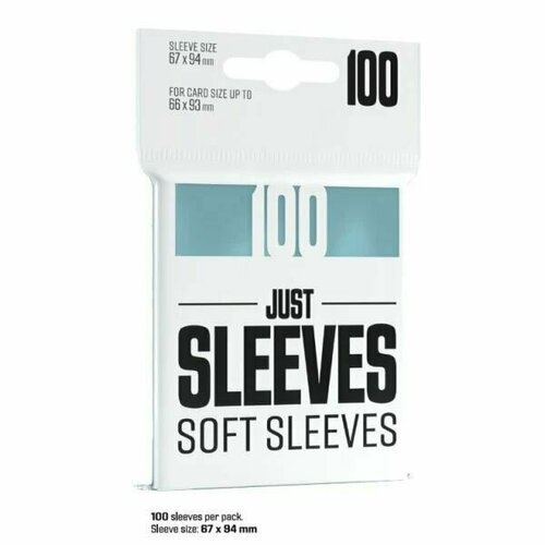 Протекторы для карт Gamegenic Just Sleeves - Soft Sleeves (100)