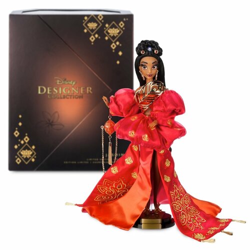 Кукла Disney Jasmine – Aladdin (Дисней Жасмин, Лимитированная серия - Алладин - 30 см) 8pcs set disney princess wedding edition princess pink base hand doll sophia mermaid snow white children s doll toys