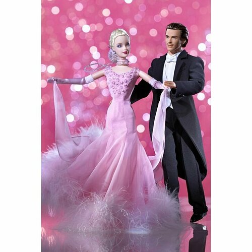 Набор кукол Barbie and Ken The Waltz Giftset (Барби и Кен Вальс) набор кукол счастливая семья барби кен кукла малышка для девочек