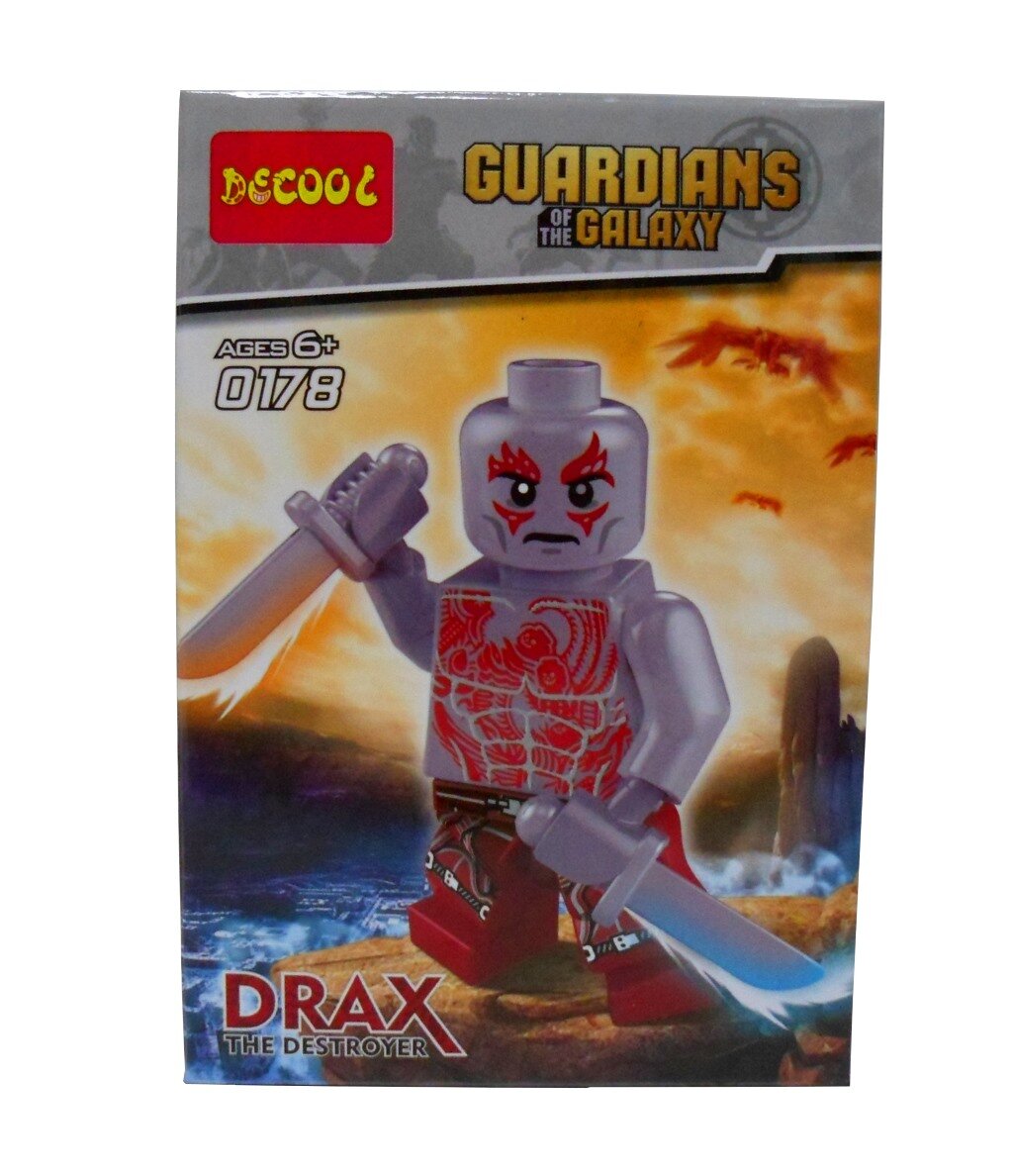 Конструкторский набор DECOOL "Guardians of the galaxy. Drax" JM12271/0178