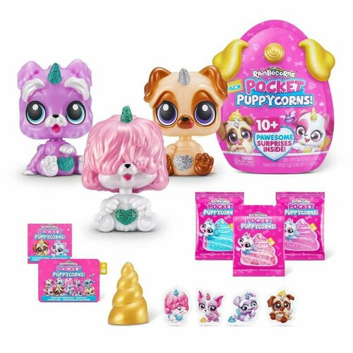 игрушка zuru rainbocorns puppycorn в непрозрачной упаковке сюрприз 9261 Игрушка Rainbocorns Puppycorn в непрозрачной упаковке (Сюрприз) 9284SQ1