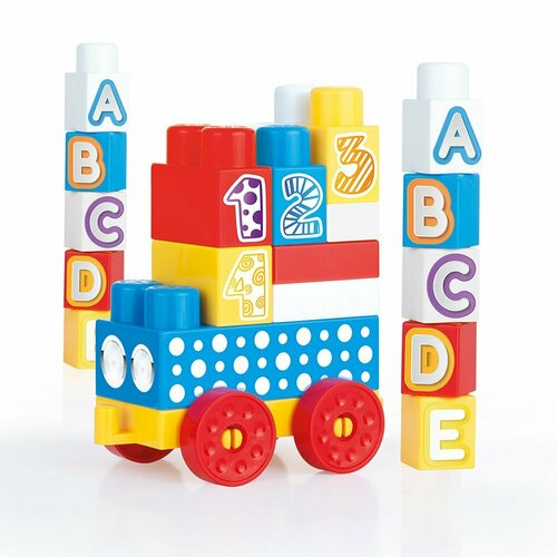 Конструктор пластмассовый Dolu 50 деталей, в пластиковой коробке