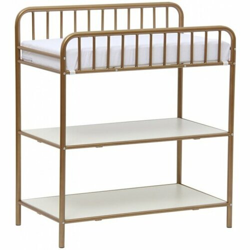Пеленальный столик Polini kids Vintagе 1180 металлический золотистый 7570₽