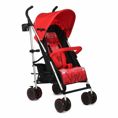 Коляска прогулочная Babyton City Red FL908